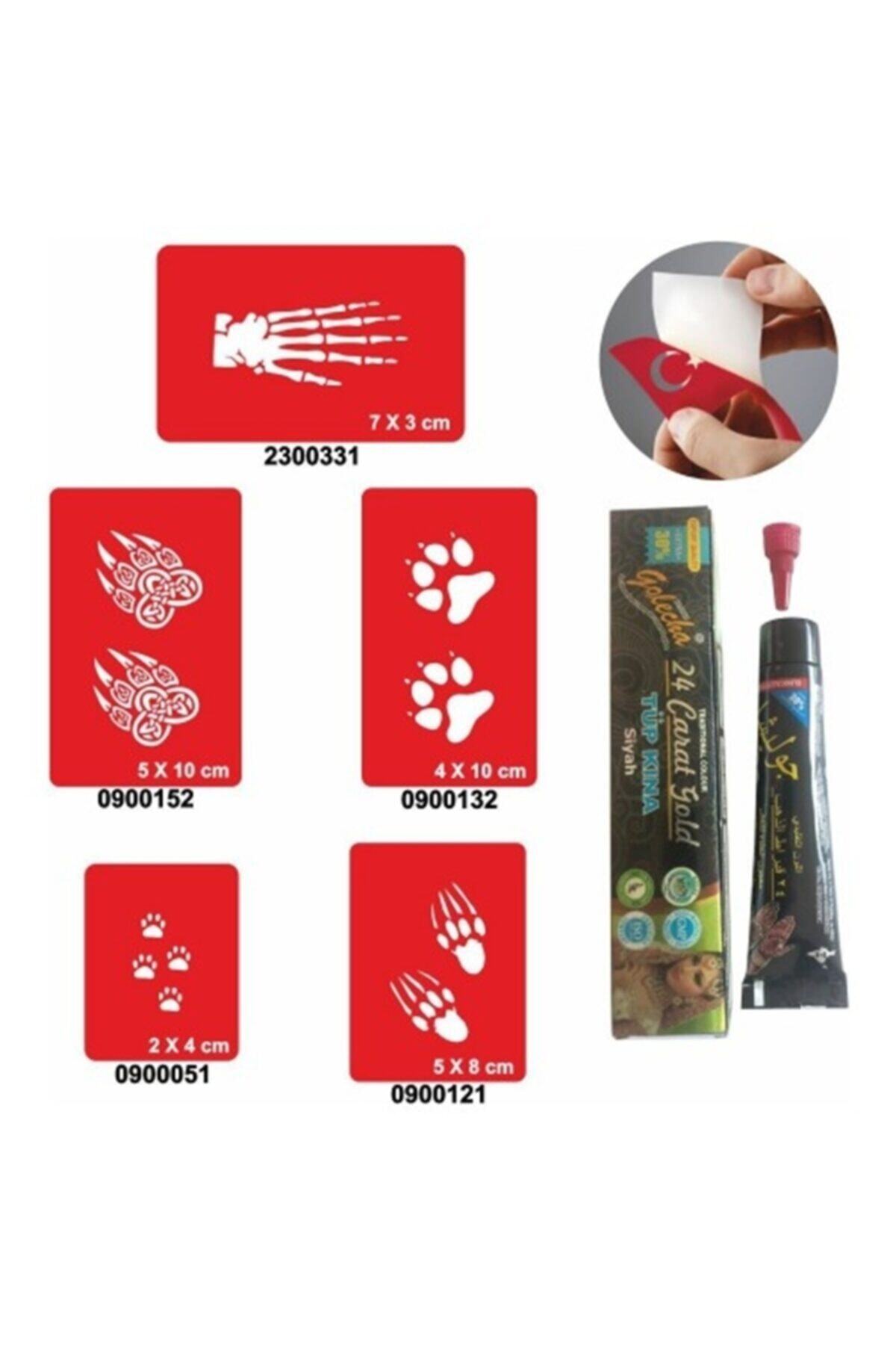 alsepeteavm Doğal Pençe Ve Patiler Hint Kınası Ile Geçici Dövme