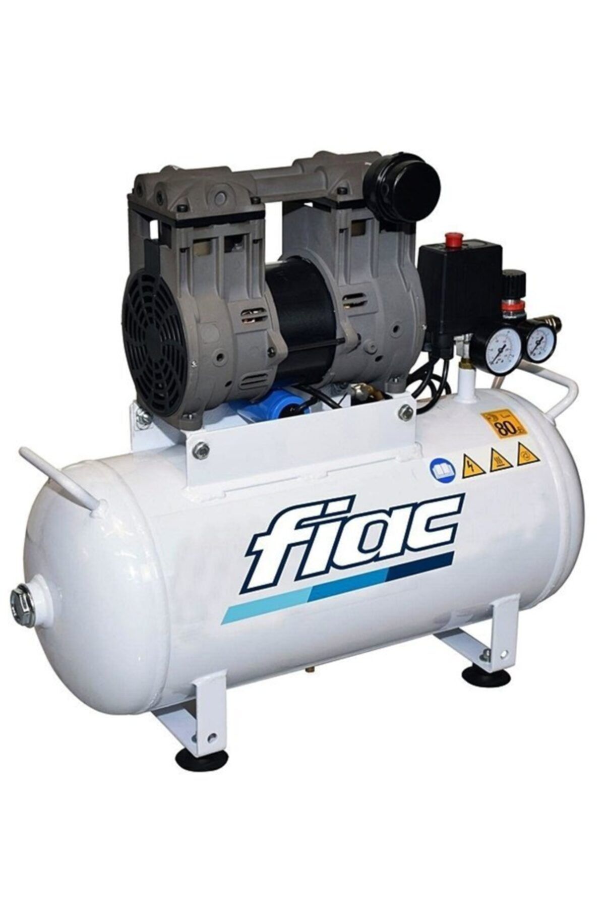 Fiac De100 Dişçi Kompresörü 24 Lt Italy 59 Desibel