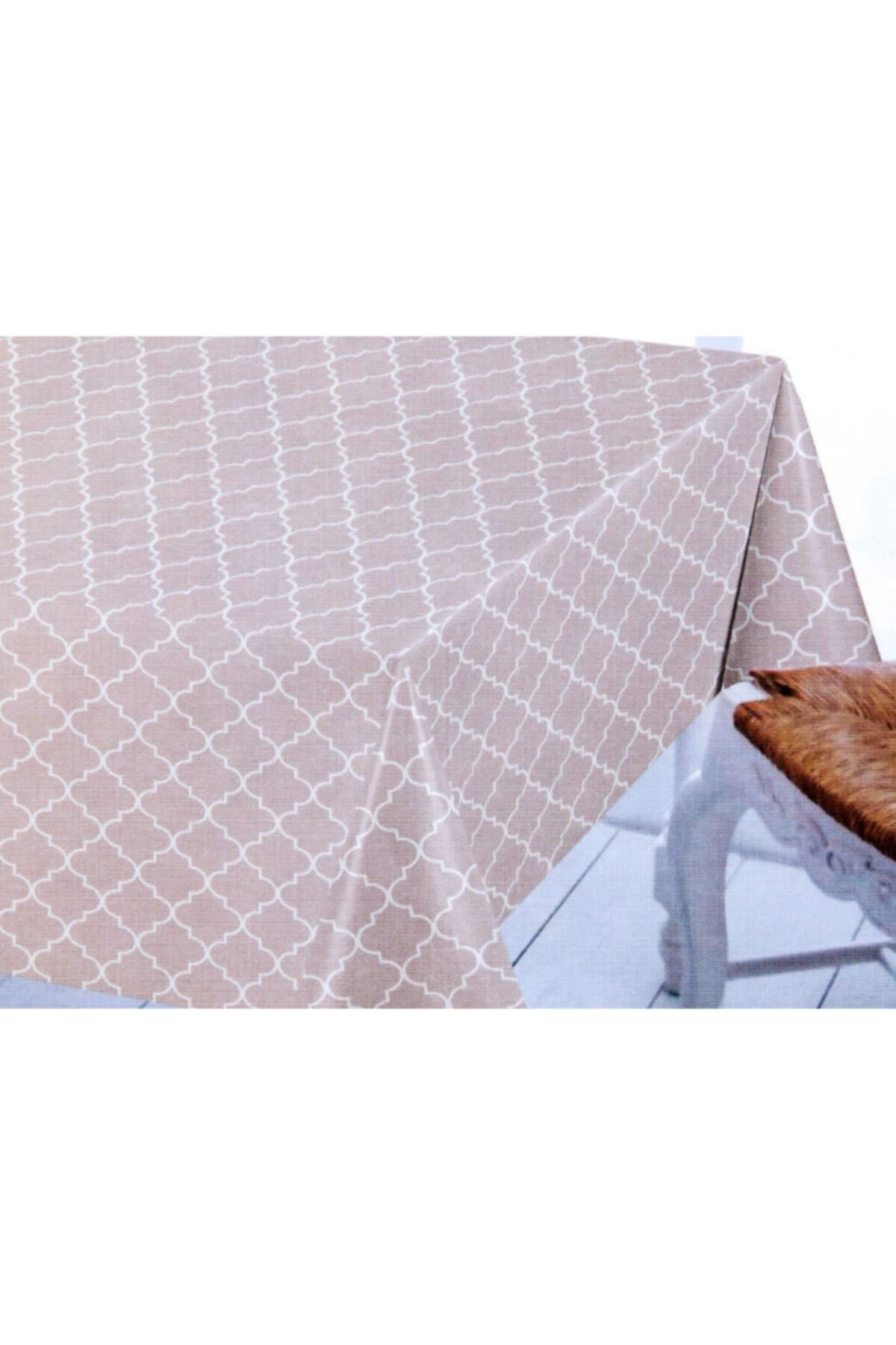 english home vanity pvc masa ortusu 100x140 cm bej fiyati yorumlari trendyol
