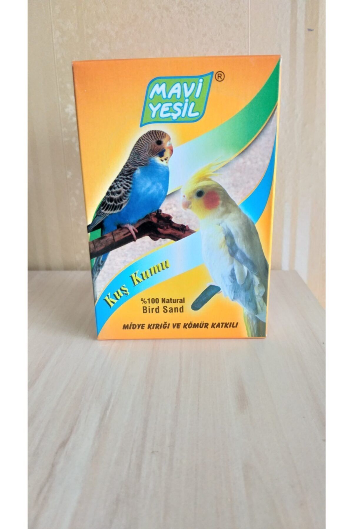 Mavi Yeşil Berra Kuş Kumu 2 Paket