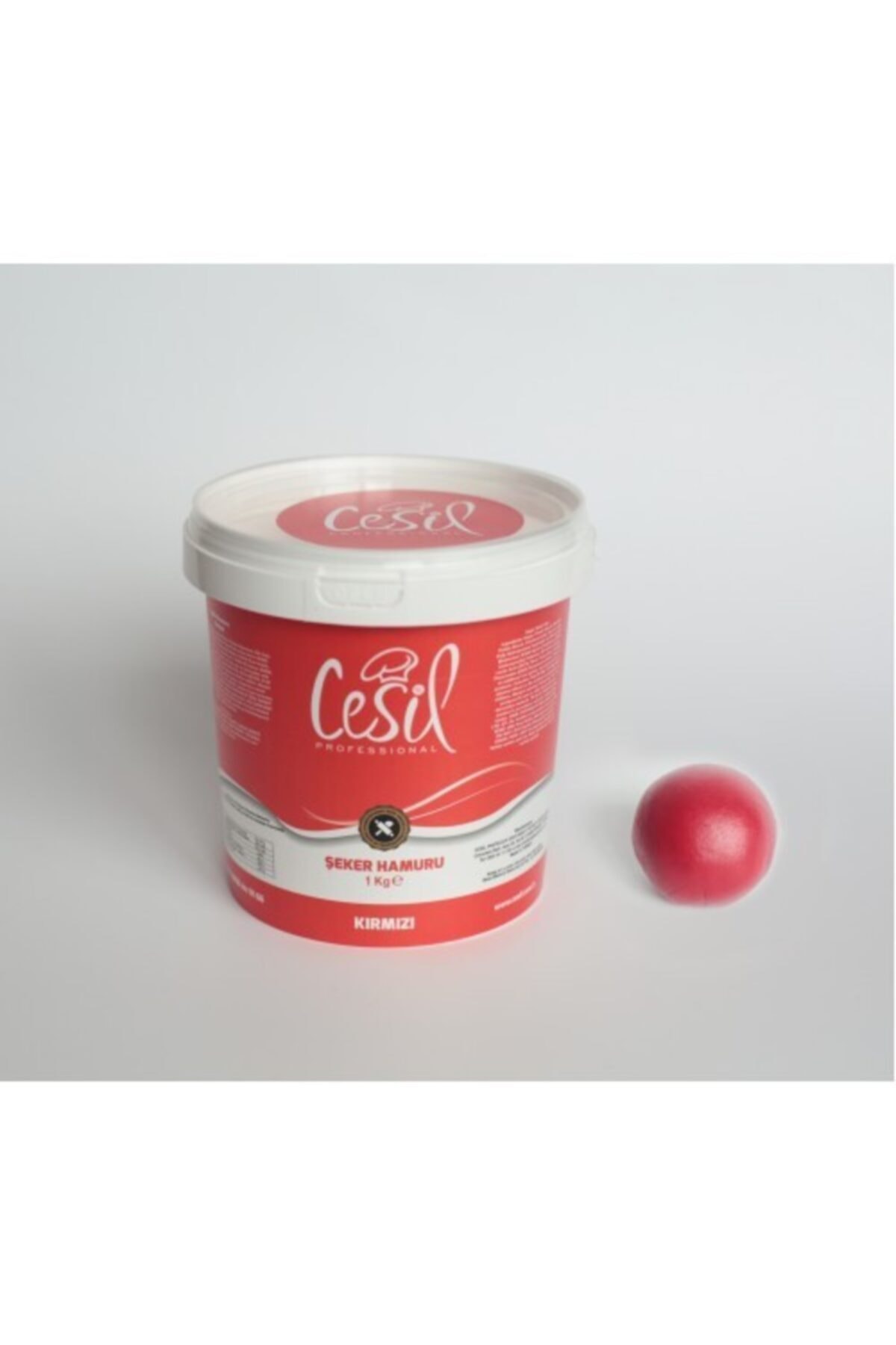 Cesil Kırmızı Şeker Hamuru 1 Kg