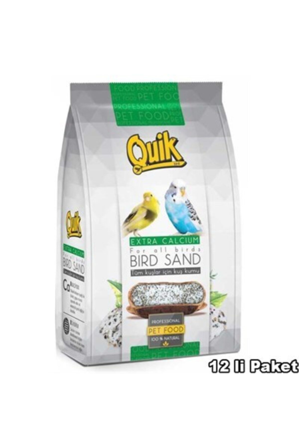 Quik Kuş Kumu 250 Gr 12li