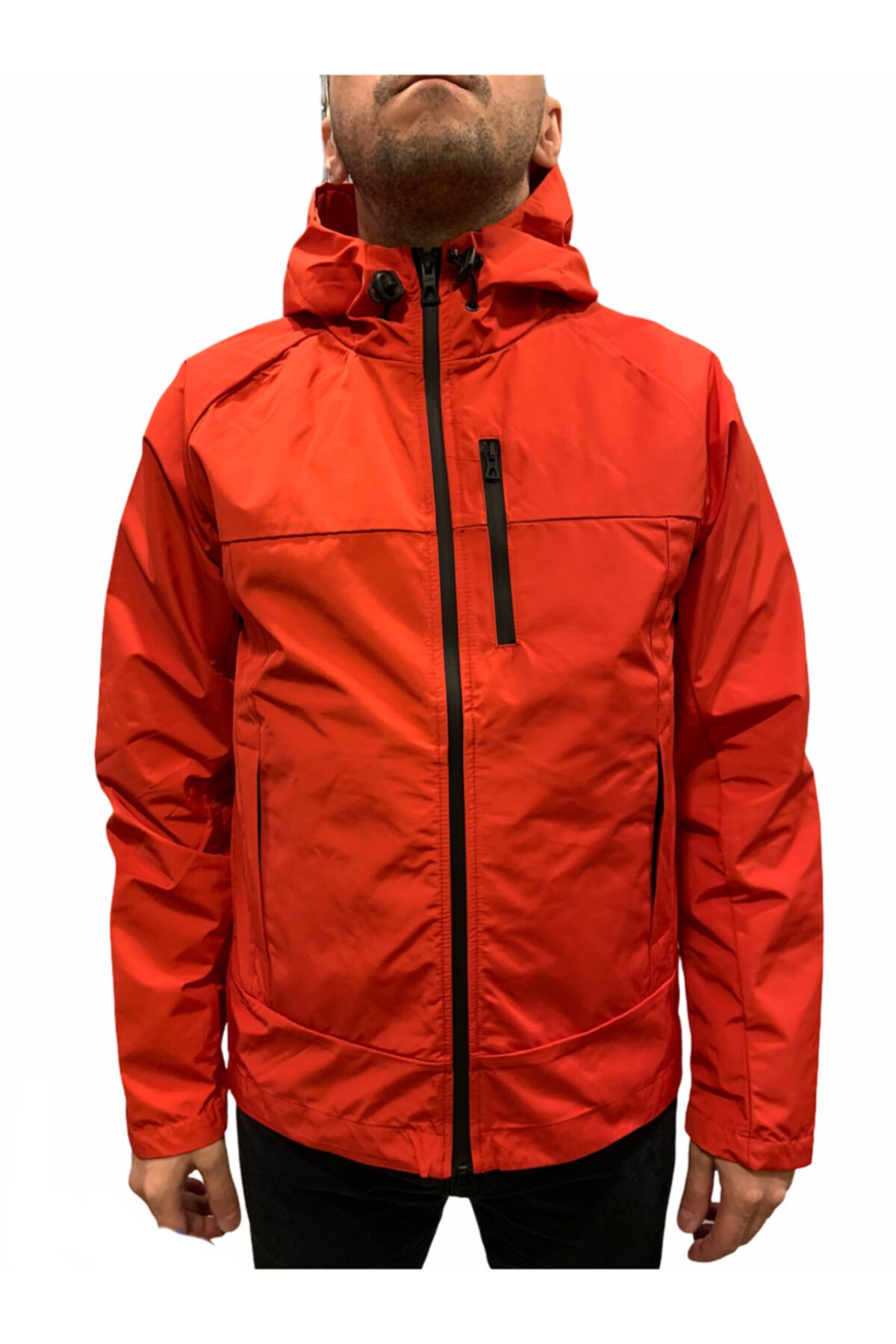 Exuma Erkek Kırmızı Zigana Raincoat Mont 118-1005-17