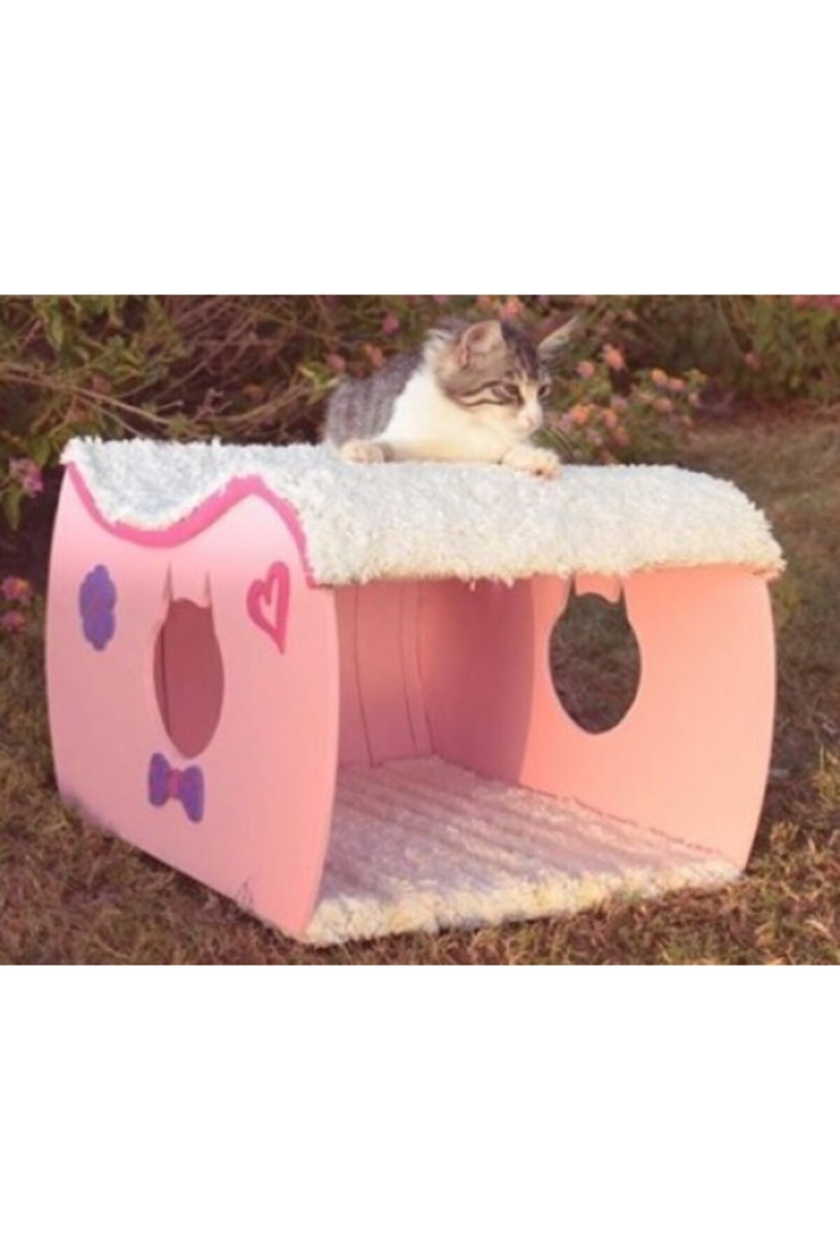 Ahşap Kedi Kafesi