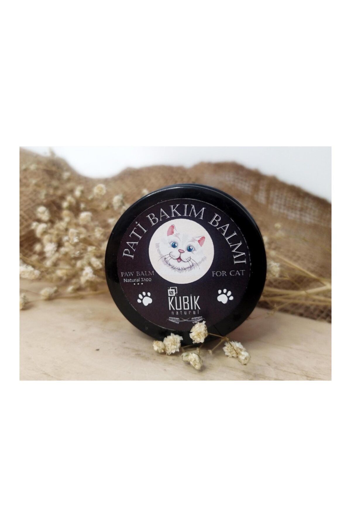 Kubik Natural Kediler Için Pati Bakım Balmı 30 gr