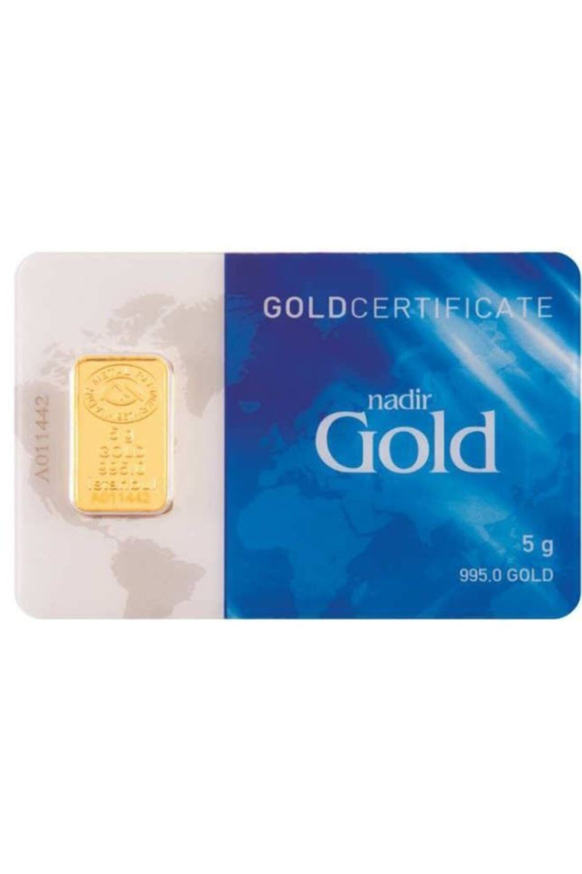 Uygun 5 Gram Altın 24 Ayar (karma Gold Külçe Altın 5g) Fine Gold