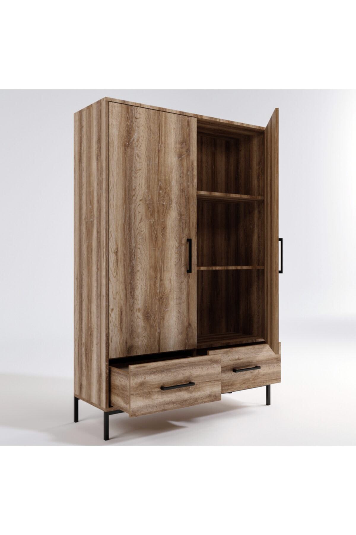 Fupe Shop 100x180x40 Lidya Kapaklı Gardırop