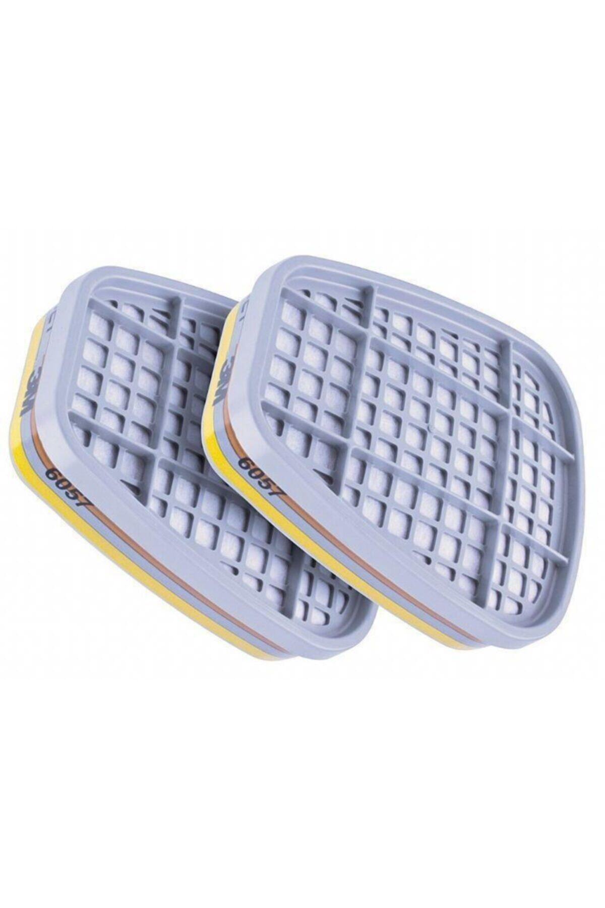 3M 6057 Abe1 Asit, Gaz Ve Buhar Maske Filtresi 1 Çift