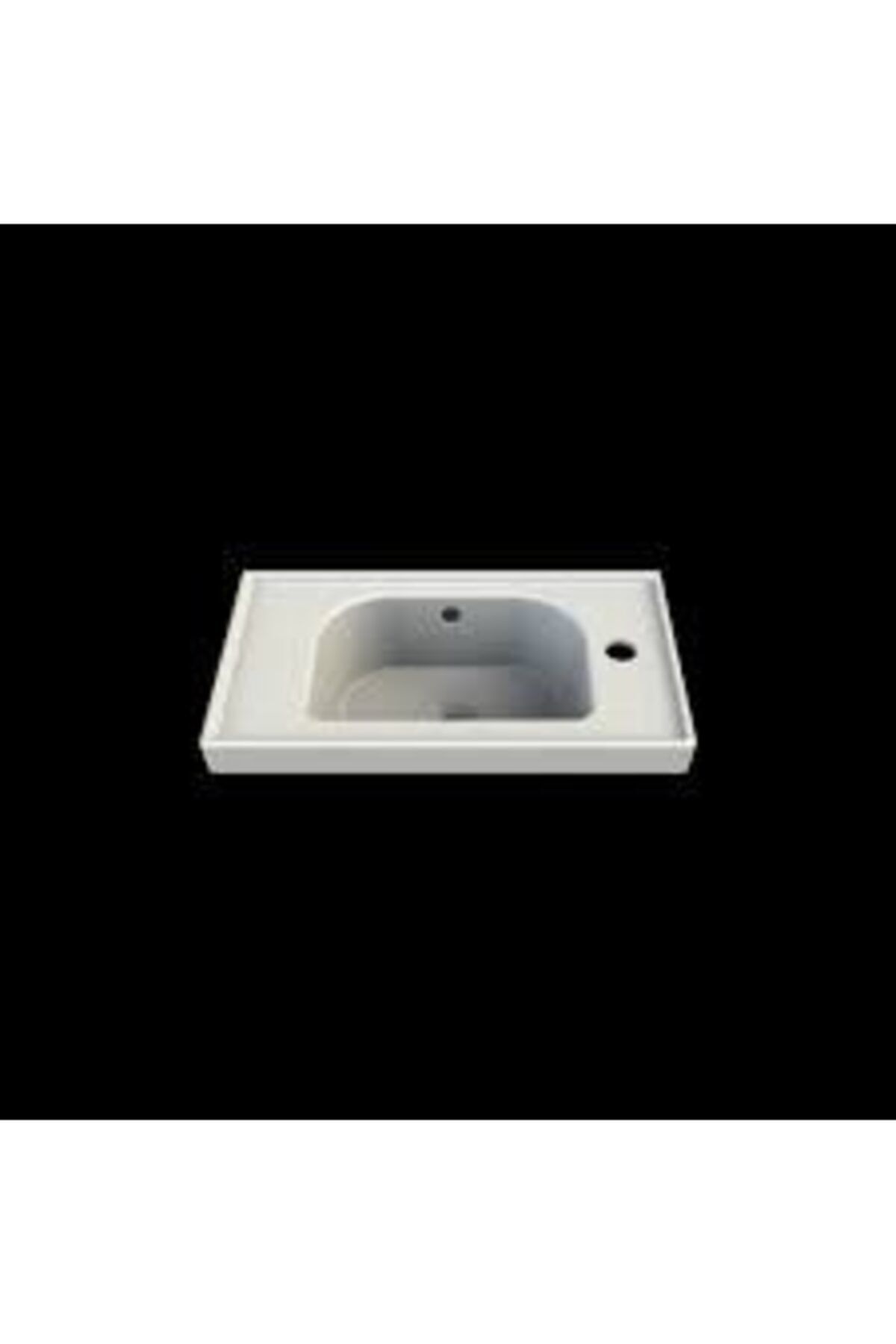 TURKUAZ Frame Lavabo 50x28 Cm ( Sağ Delikli )