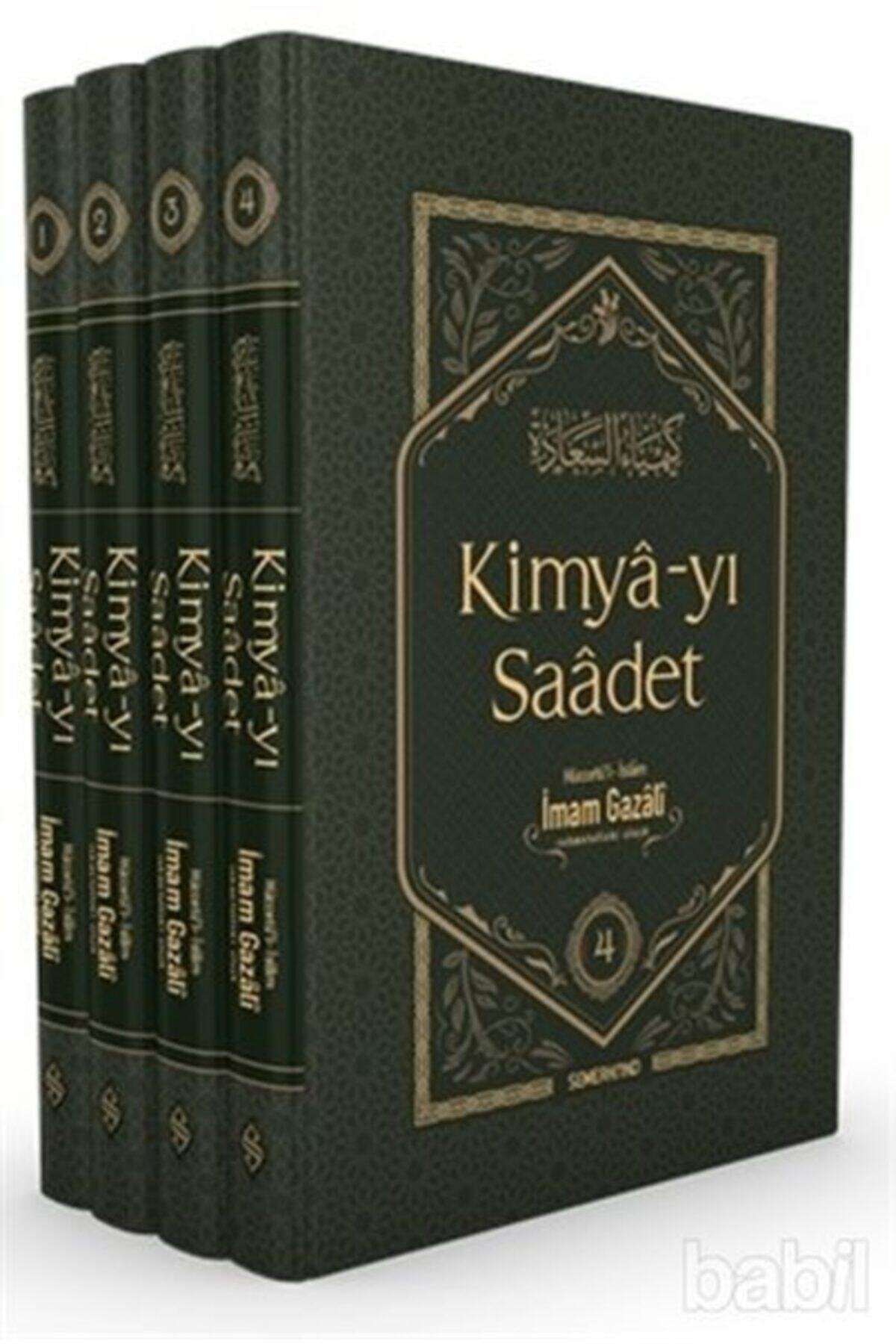 Semerkand Yayınları Bsrl Kimyayı Saadet 4 (ciltli) Kutulu Yeşil Renkli - Imam Gazali