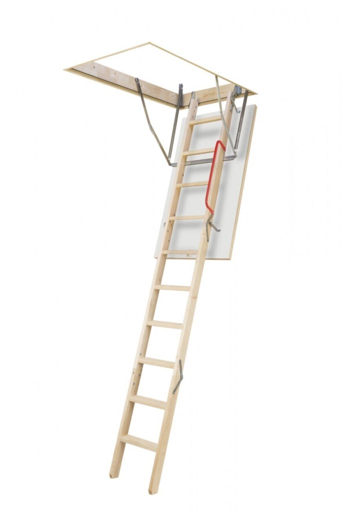 Bta Çatı Merdiveni Optistep Ole 70 × 130 Cm Bta Ahşap Çatı Merdiveni