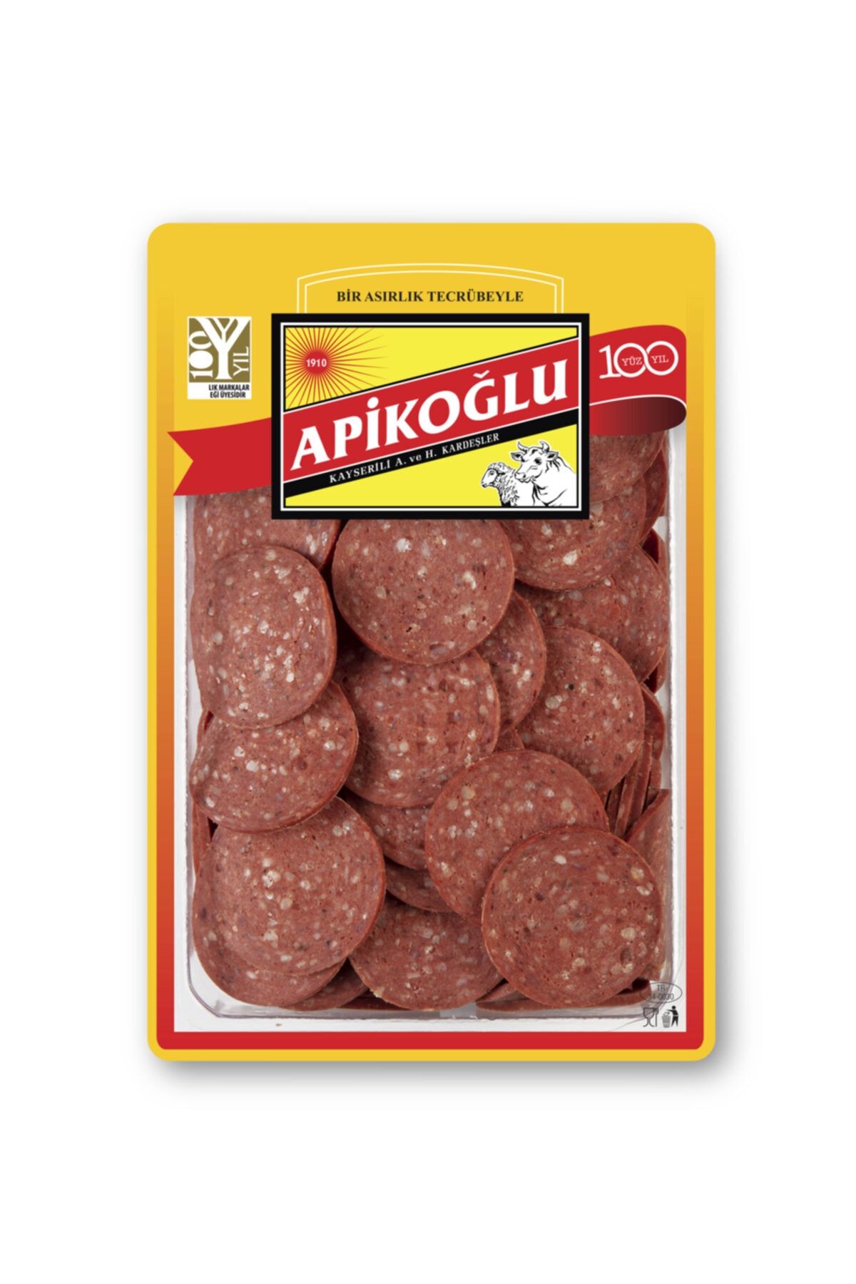 Apikoğlu Pepperoni Dilimli Sucuk 504 Gr