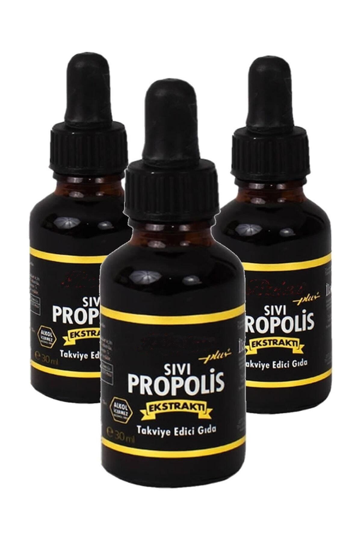 kaynaktangeliyor 3 Adet 30 Ml Sıvı Propolis Doğal Yöntemle Elde Edildi Kynktn