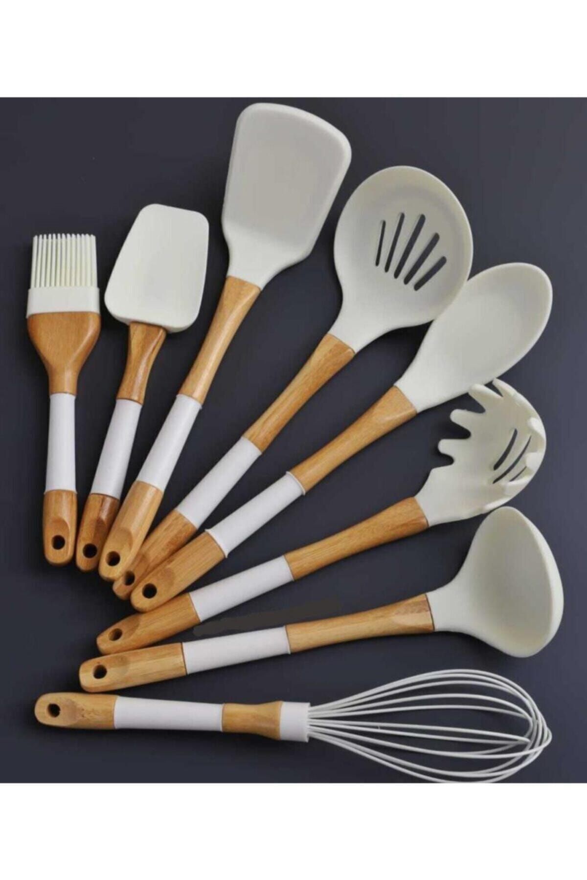 AROW Chef Silikon 8 Parça Servis Takımı