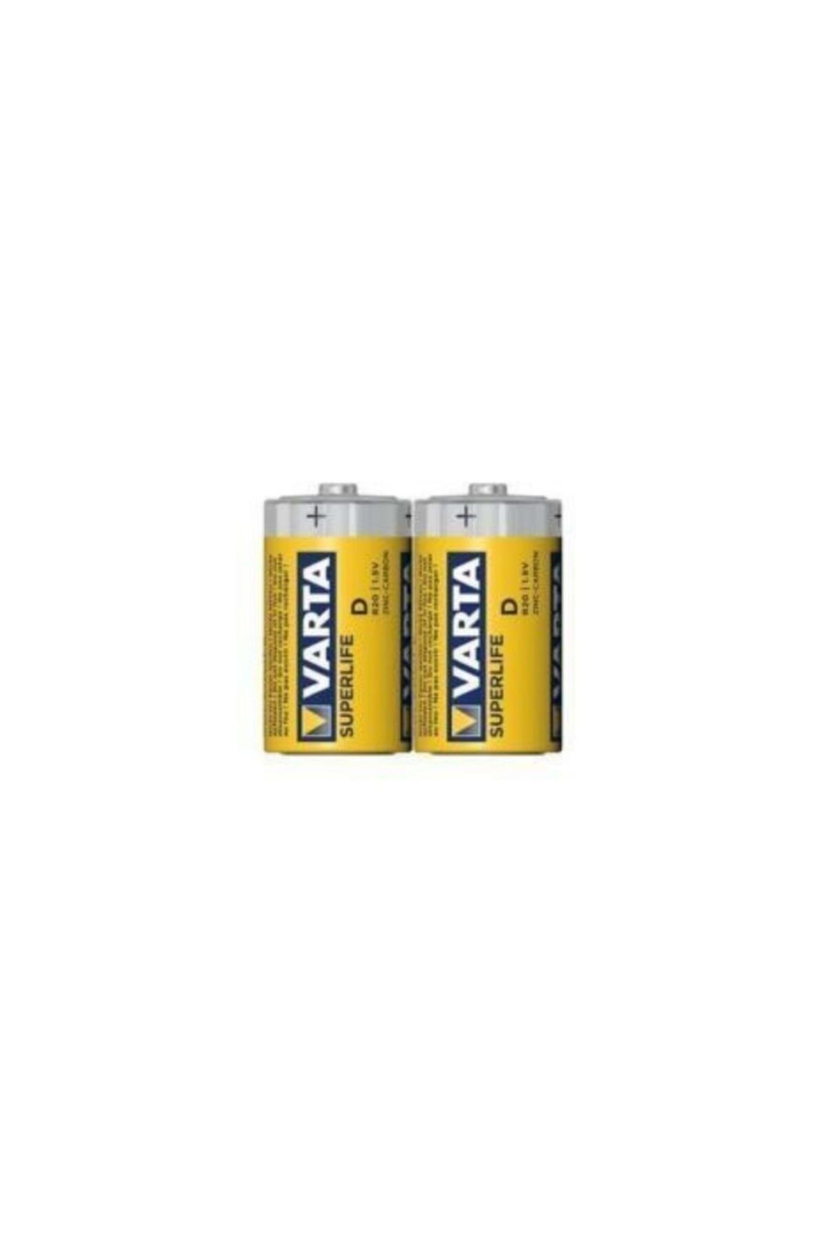 Varta Superlıfe C Carbon R14/1.5v Orta Pil (2li Paket)