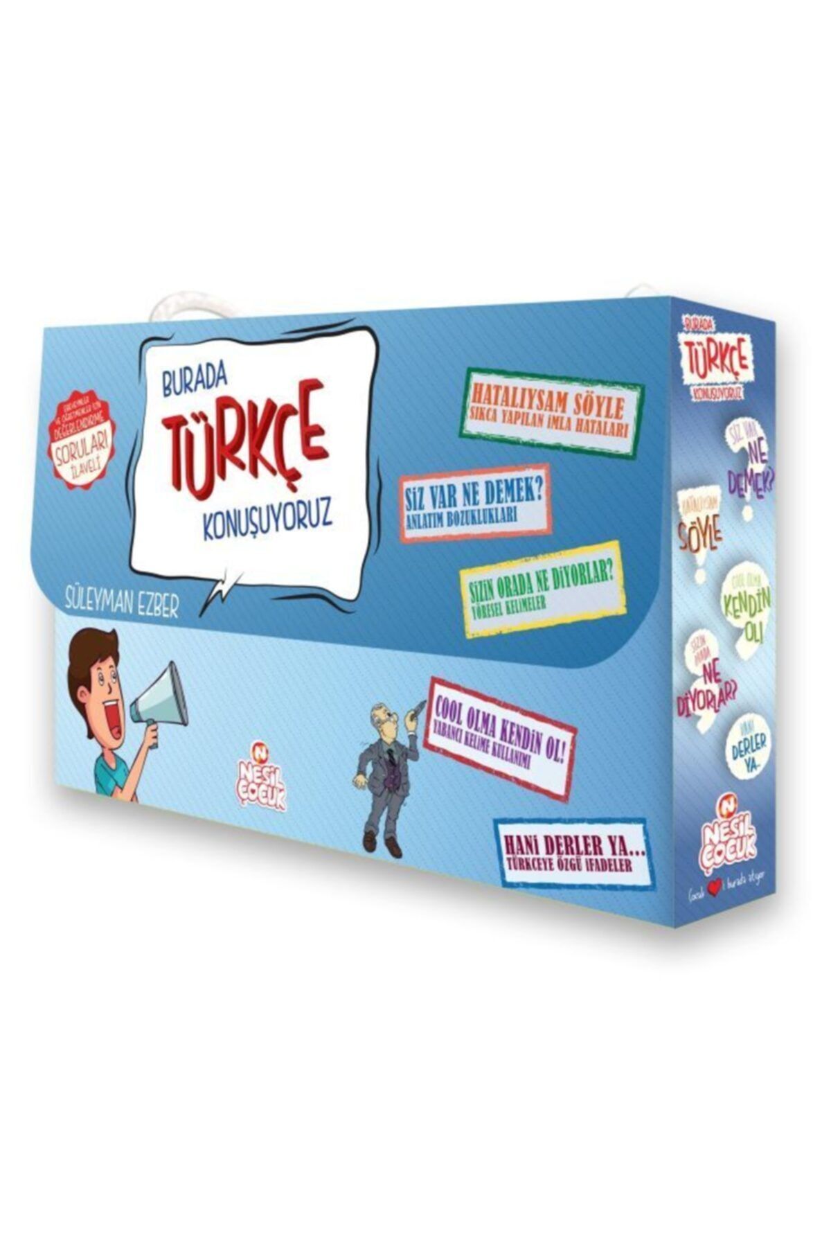 Nesil Çocuk Yayınları Bsrl Burada Türkçe Konuşuyoruz (5 Kitap Set)