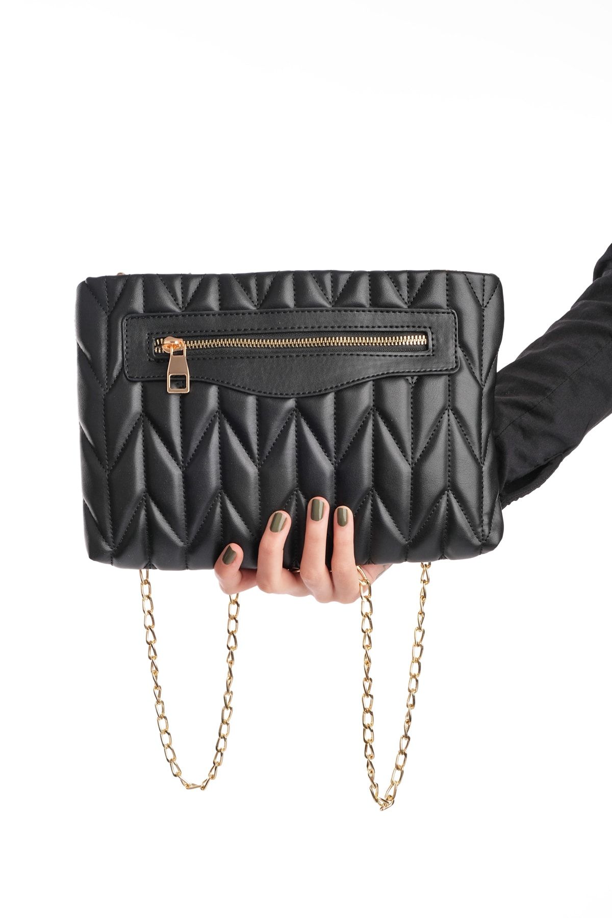 Marjin Kadın Portföy&clutch Çanta Vima siyah