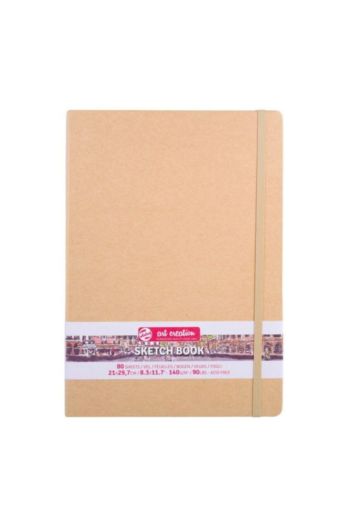 Talens Art Creation Sketchbook Sert Kapak Eskiz Defteri 140 Gr 21x29,7 Cm 80 Yp Kraft