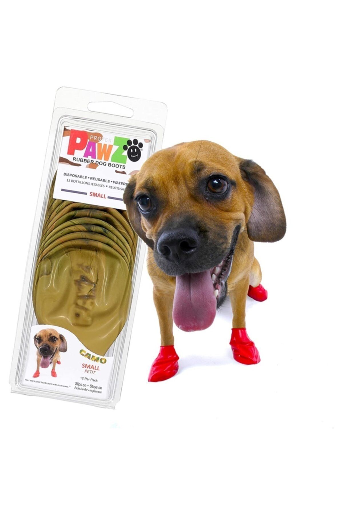 Pawz Camo Xxsmall Köpek Galoşu