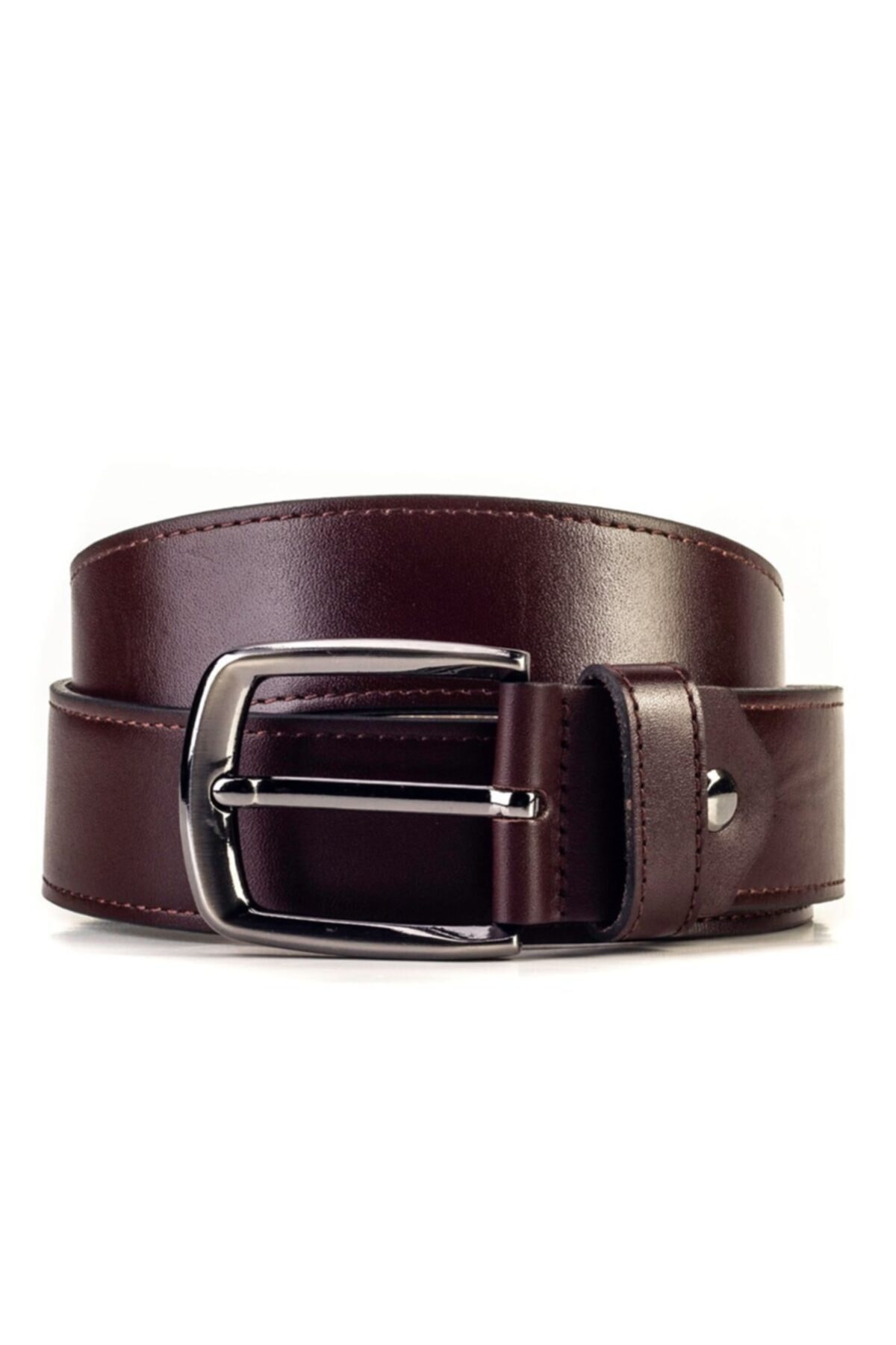 Cabani Hakiki Deri Kahverengi Erkek Kemer