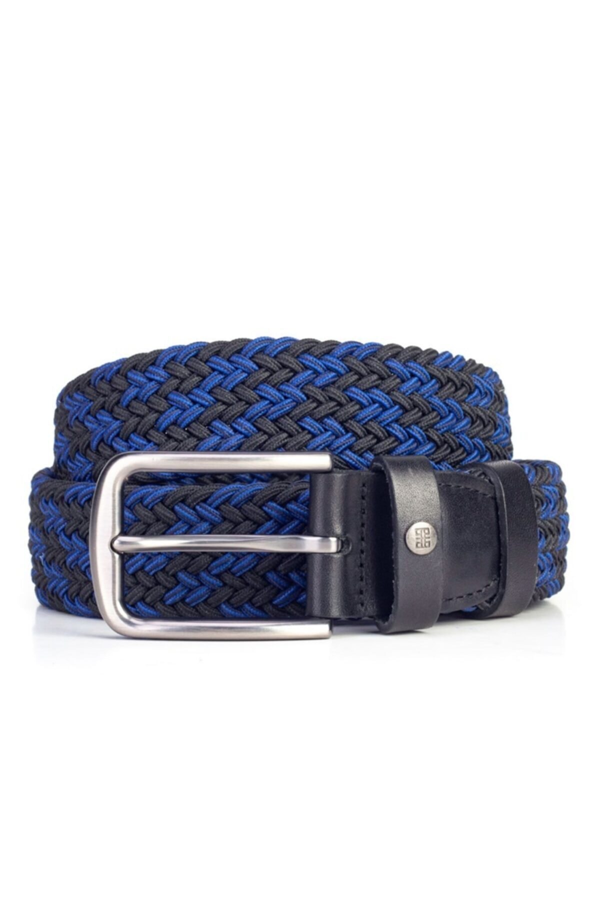 Cabani Tekstil Mavi-siyah Erkek Kemer