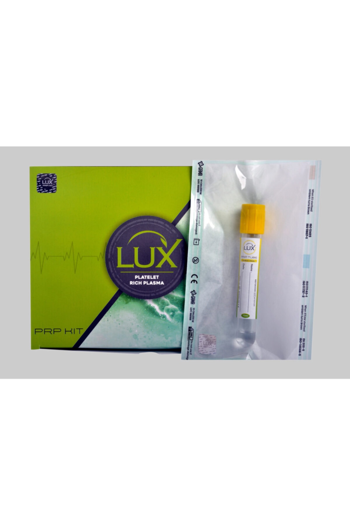 LUX Unisex  Prp Kit Sodyum Sitratlı 10 ml
