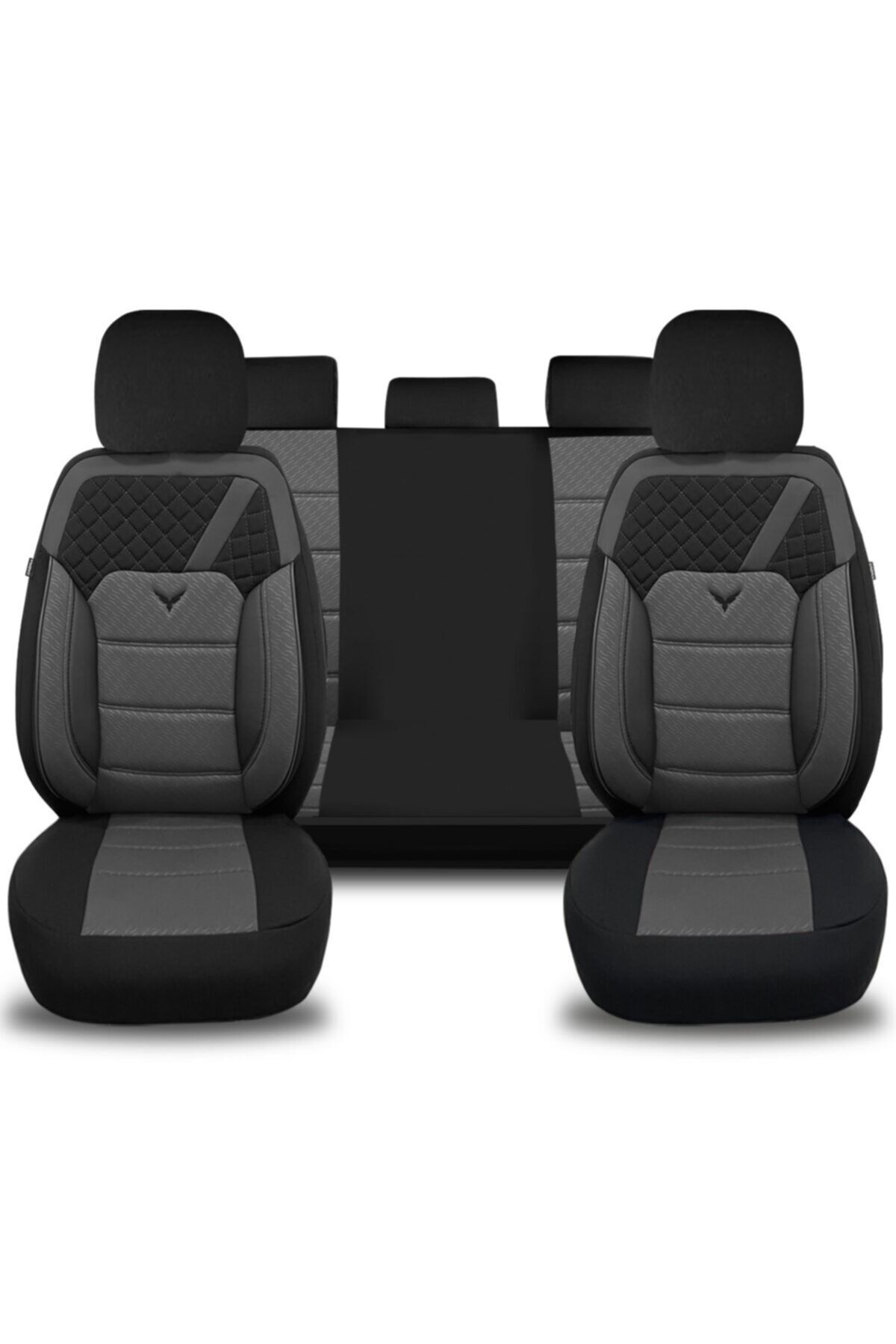 Oto Pandami Kia Rio 2 Jb 2005 - 2011 Uyumlu Gri Koltuk Kılıfı Kkg277