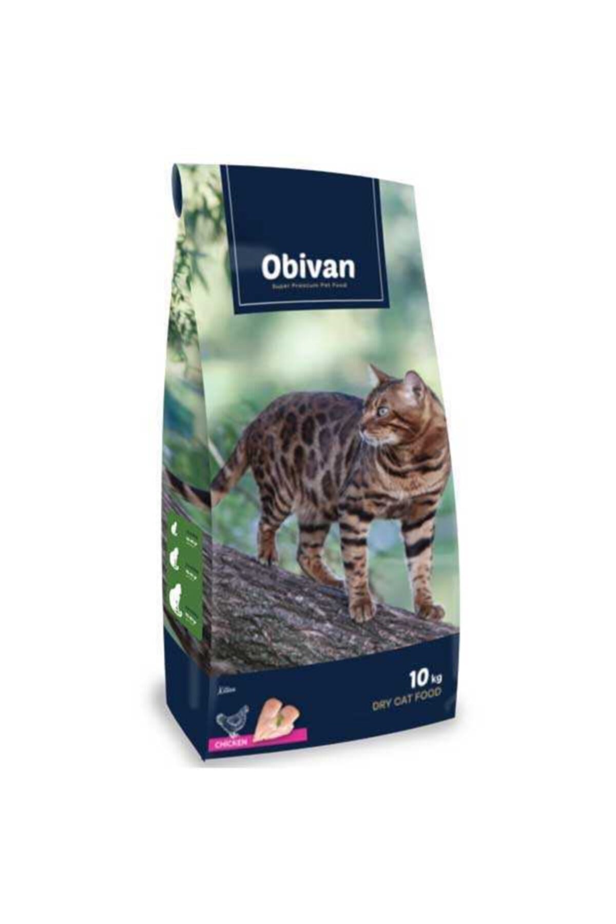 obivan Tavuklu & Kızılcıklı Yavru Kedi Maması 10 Kg