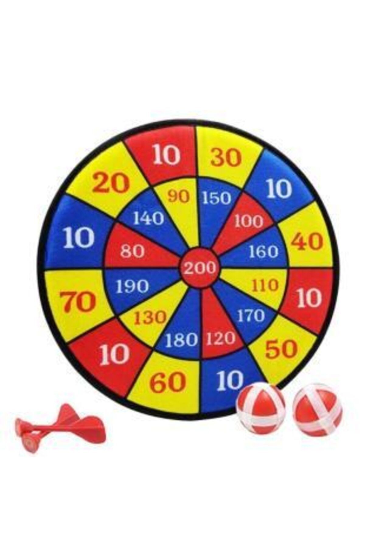 İskilip oymacılık Çocuklar Dart Tahtası Kumaş Güvenlik Yapışkan Toplar Dart Fırlatma Oyuncak 20/28/36cm 1 Adet