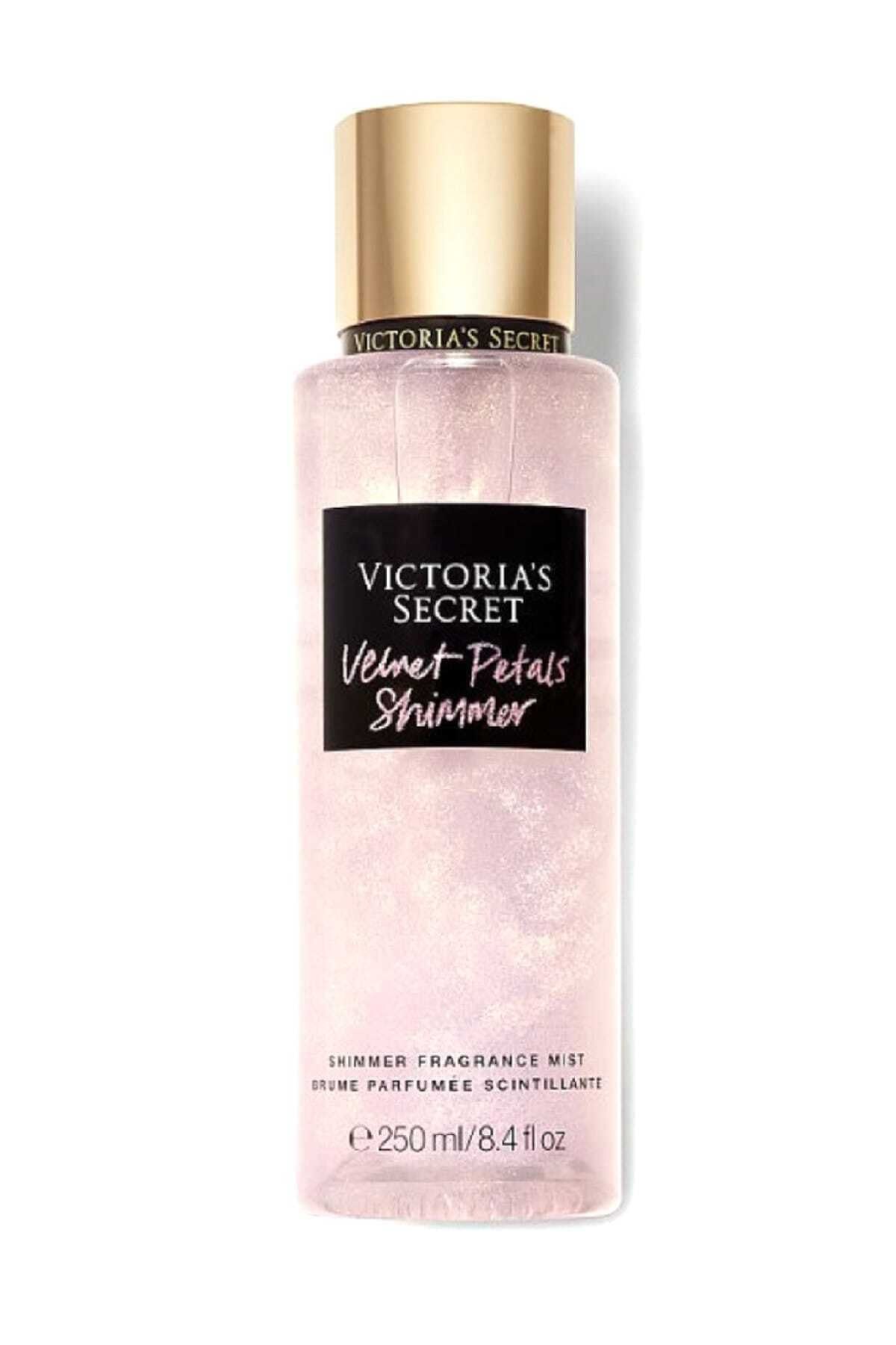 Victoria's Secret Velvet Petals Shimmer 250 ml Simli Işıltılı Kadın Vücut Spreyi 667548038737