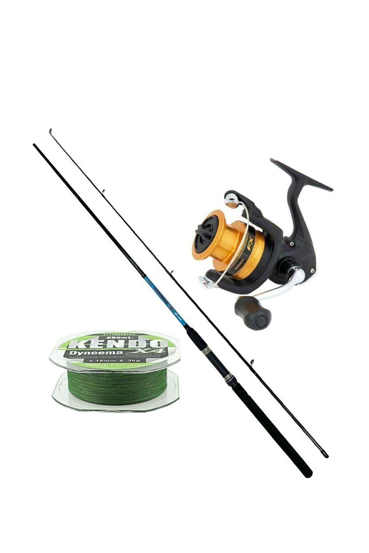 Shimano Okuma G-force 240cm 10-30gr- Fx 3000 Spin Set