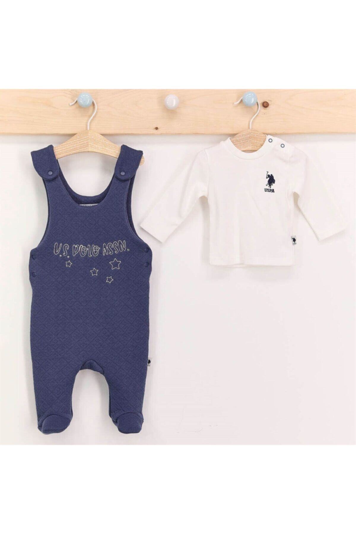 U.S. Polo Assn. 2li Takım Uzun Kol Koyu Indigo