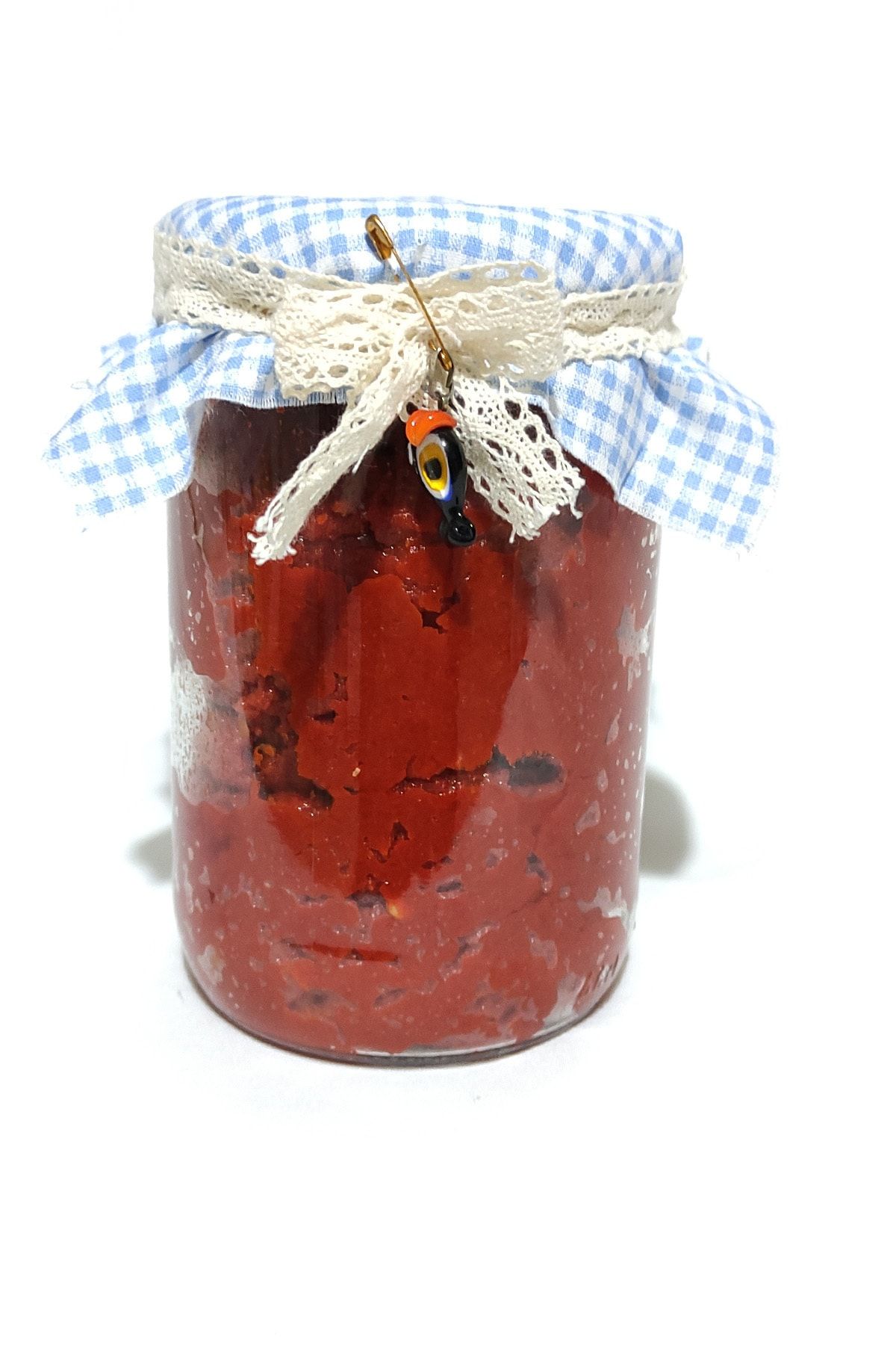 Nisa'nın ciftligi Nisa'nın Çiftliğinden Doğal Domatesli Biber Salçası (375 Cl )