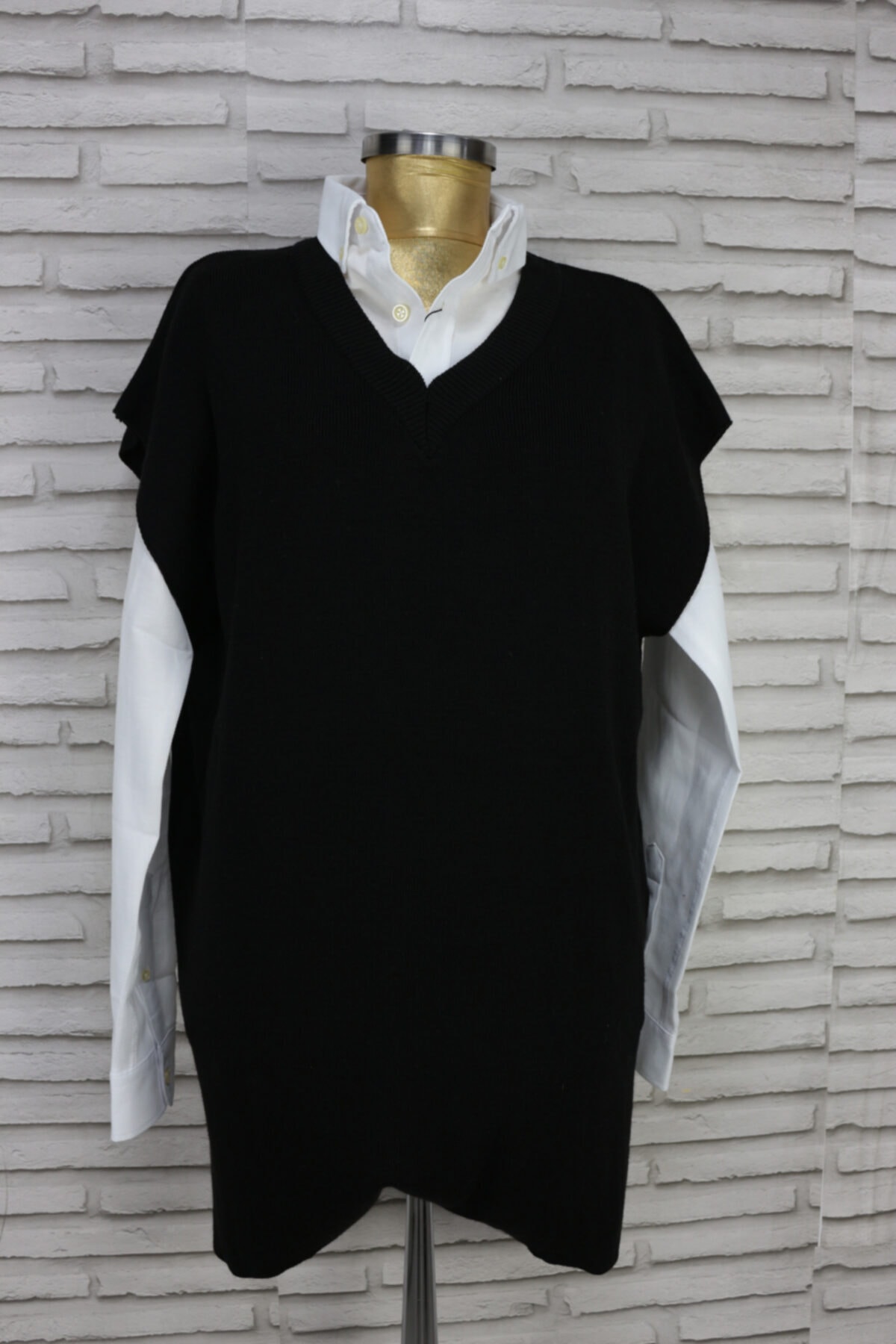 DYG Bayan Siyah Triko Süveter