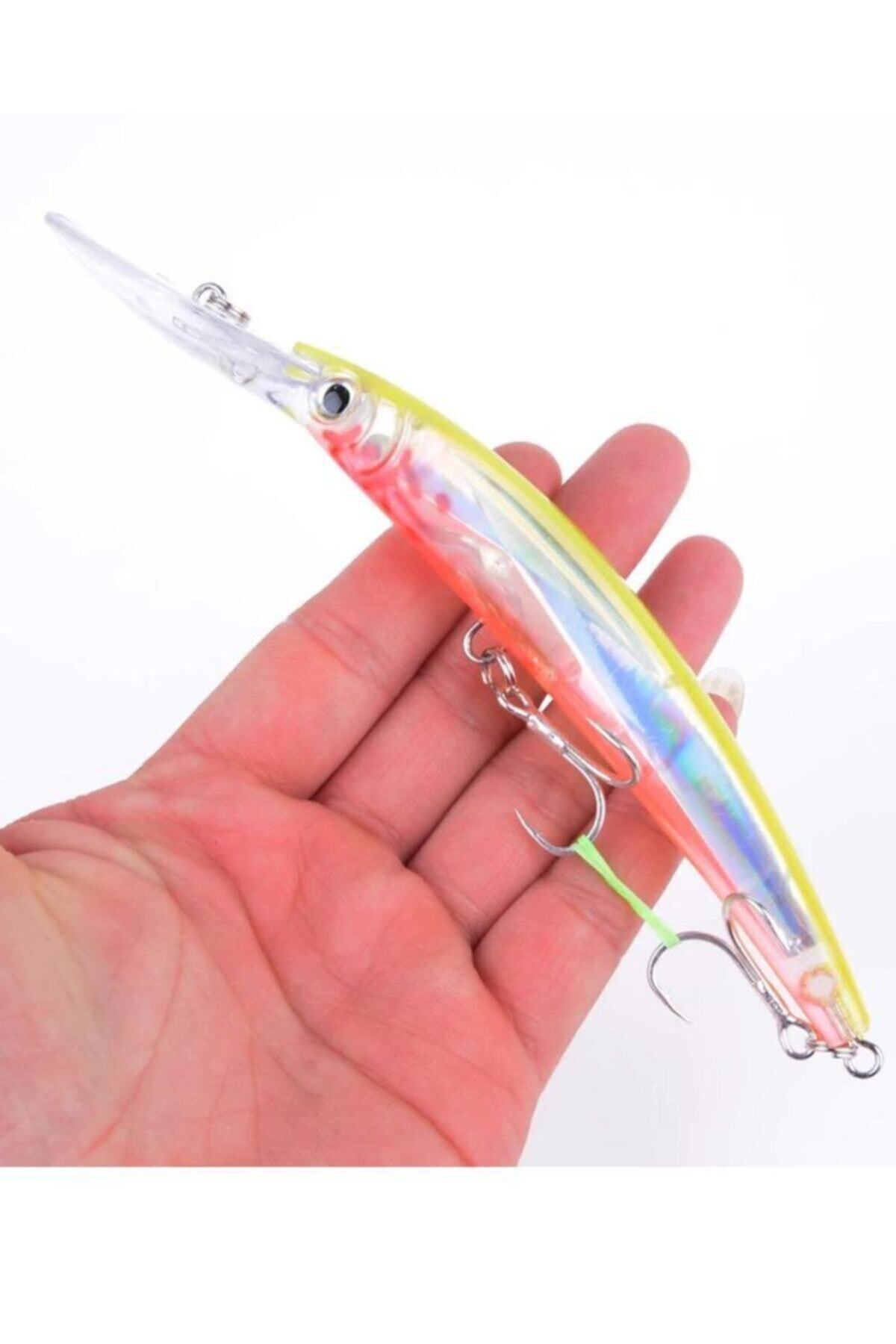 usmtekno 17cm Rapala Turna Levrek Lüfer Ailesi Torik Sahte Lures Yapay Yem Altın