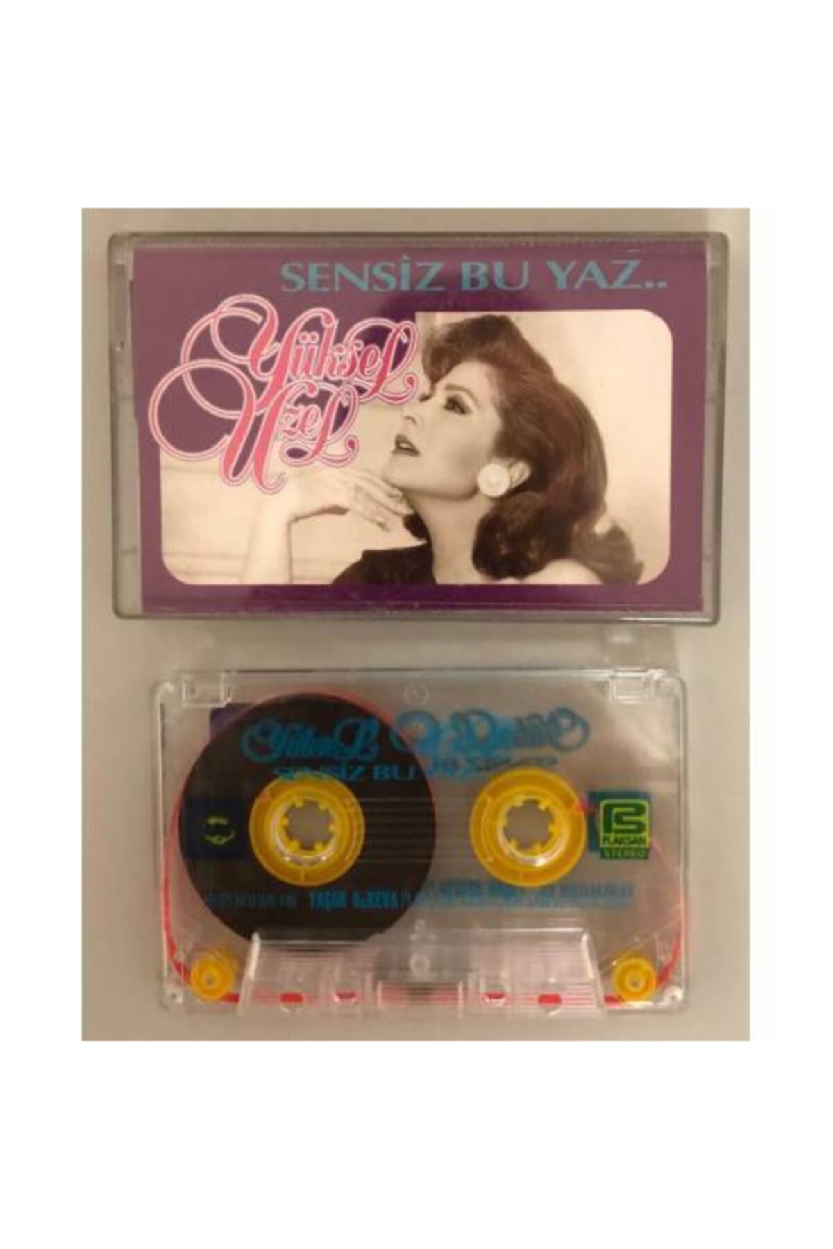 Plakevi İzmir Yüksel Uzel Sensiz Bu Yaz Kaset