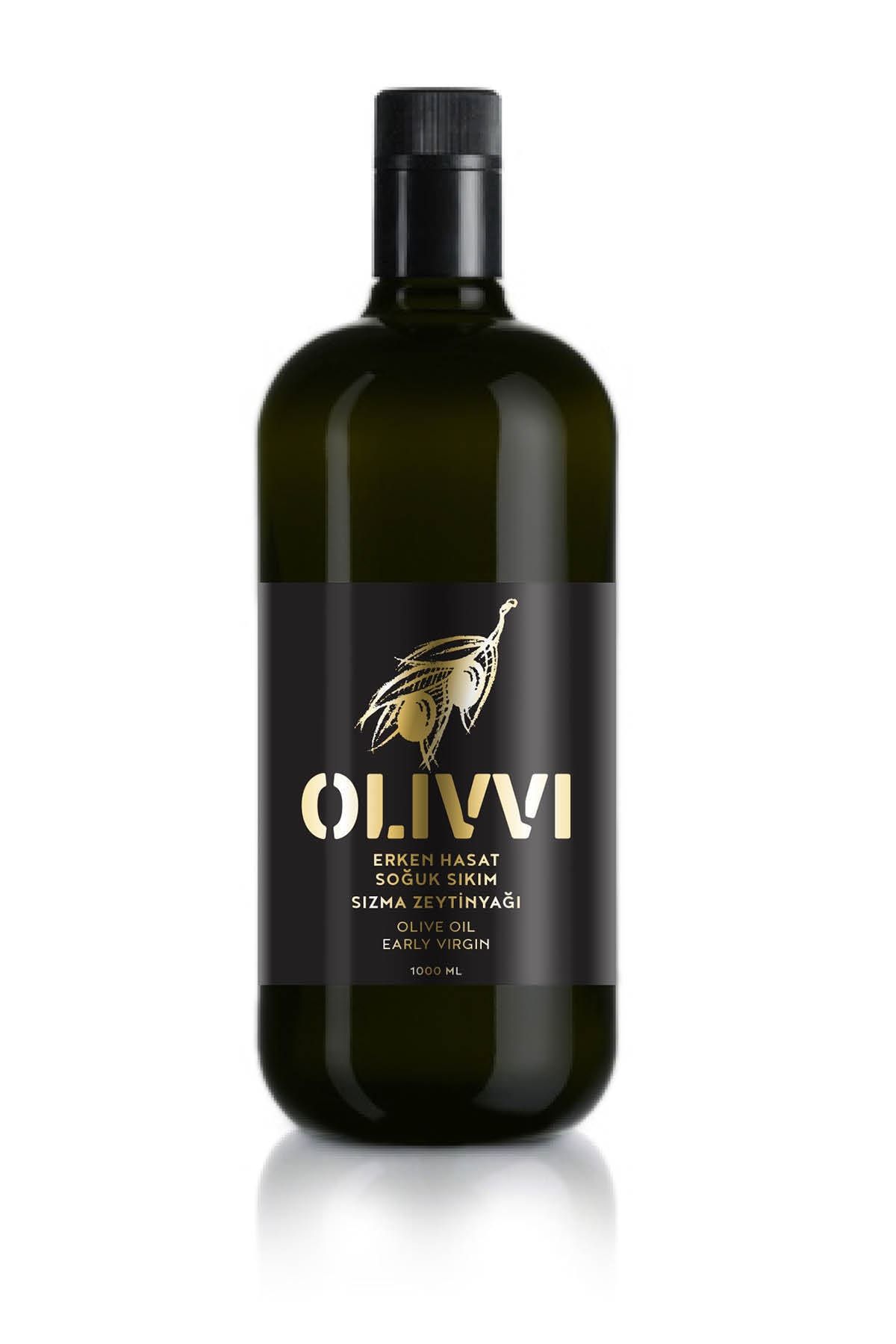 Olivvi Erken Hasat Soğuk Sıkım Sızma Zeytin Yağı 1 Lt
