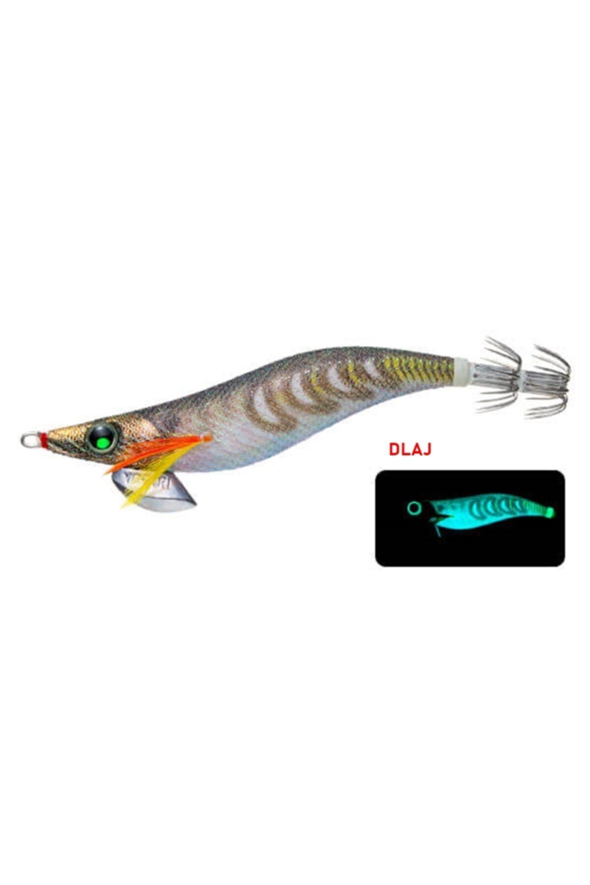 YOZURİ Yozuri Aurie-q Search Double Wglow Squid Jig 12 Cm 15 Gr Kalamar Zokası Dlaj