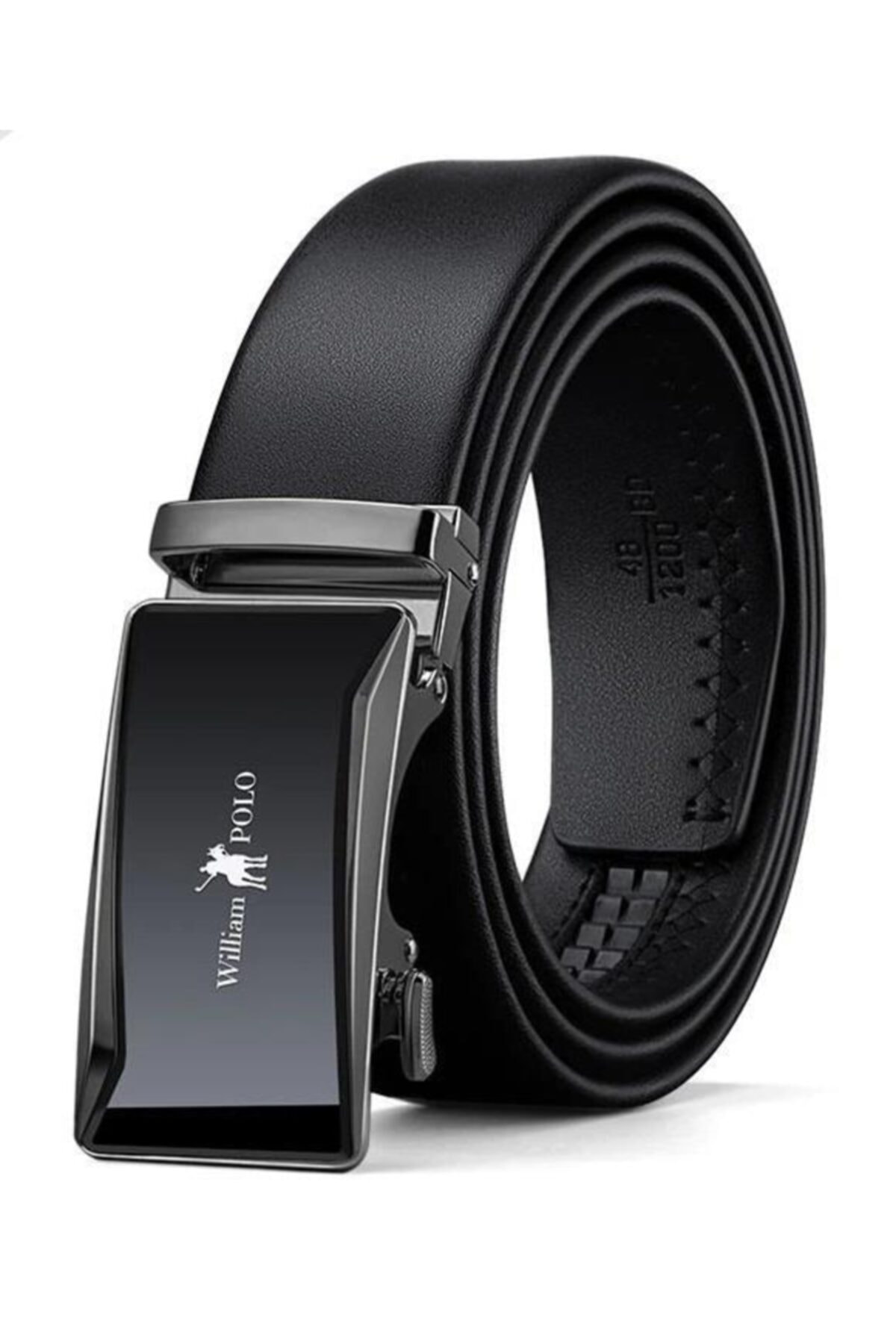 William Polo Italyan Hakiki Deri Erkek 120 Cm Kemer