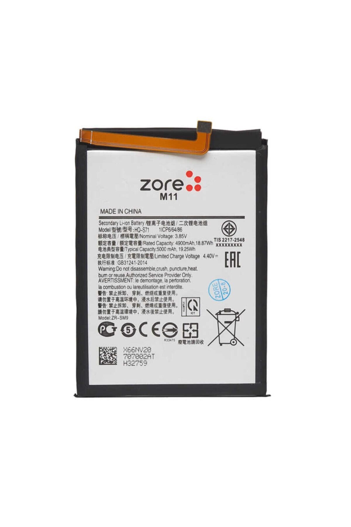 zore Galaxy M11 Uyumlu Batarya