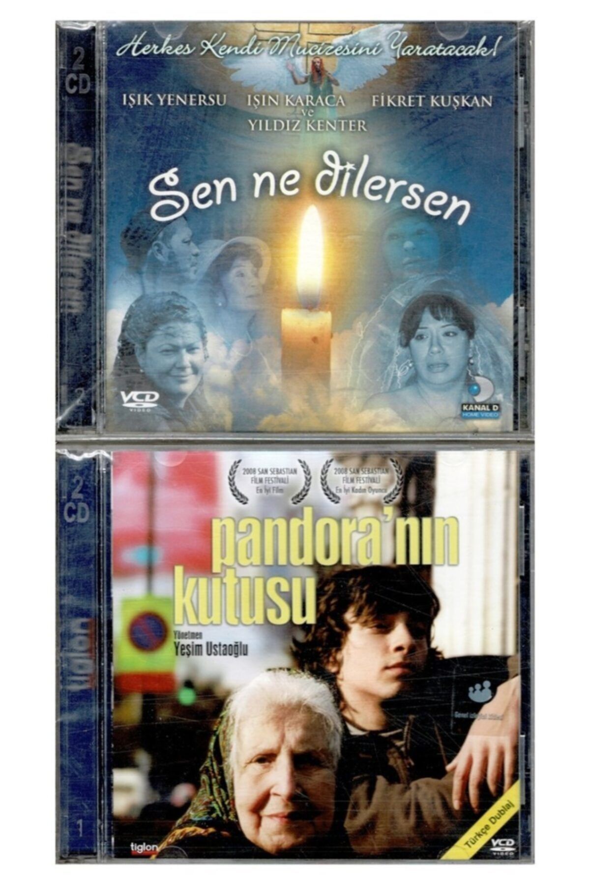Gökçe Koleksiyon Sen Ne Dilersen Pandora'nın Kutusu 2 Adet Vcd Film Vcd848