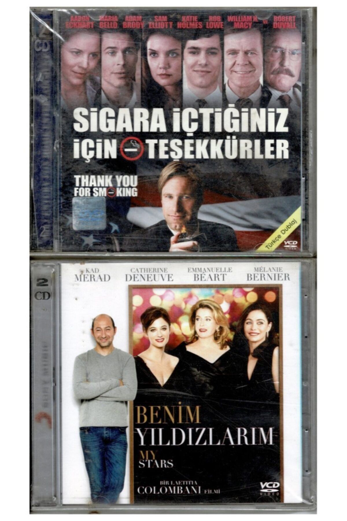 Gökçe Koleksiyon Sigara Içtiğiniz Için Teşekkürler / Benim Yıldızlarım - 2 Adet Vcd Film Vcd939