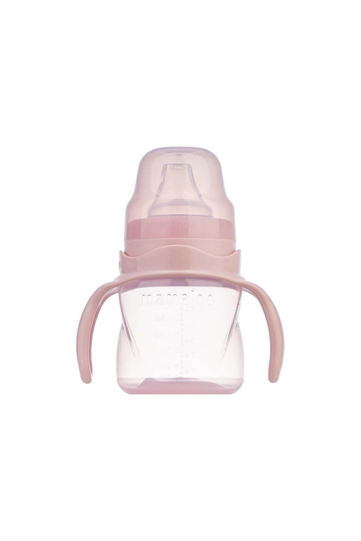 Mamajoo Kulplu Akıtmaz Eğitici Bardak Powder Pink 160 Ml & Anti-kolik Bardak Ucu