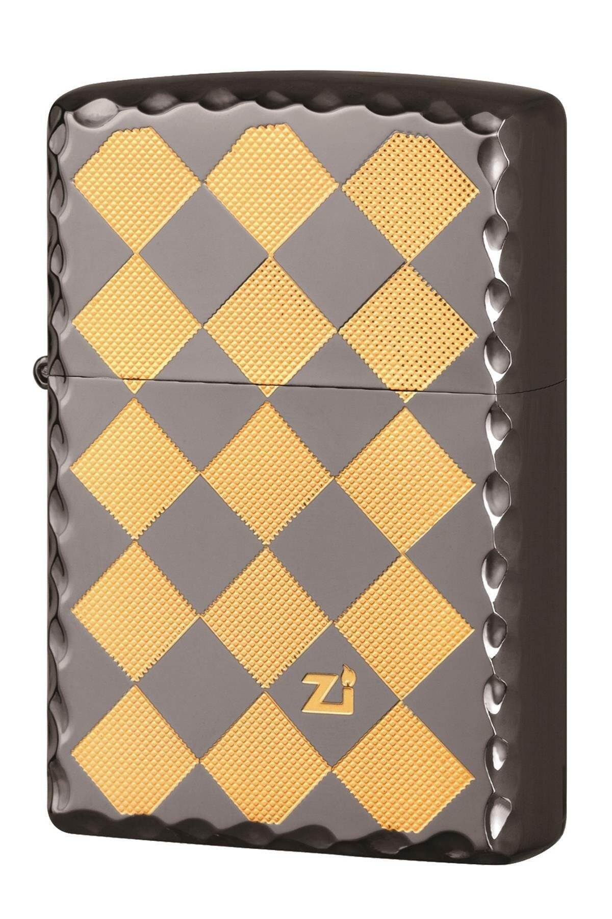 Zippo Plaid - Black Ice 3 Çakmak