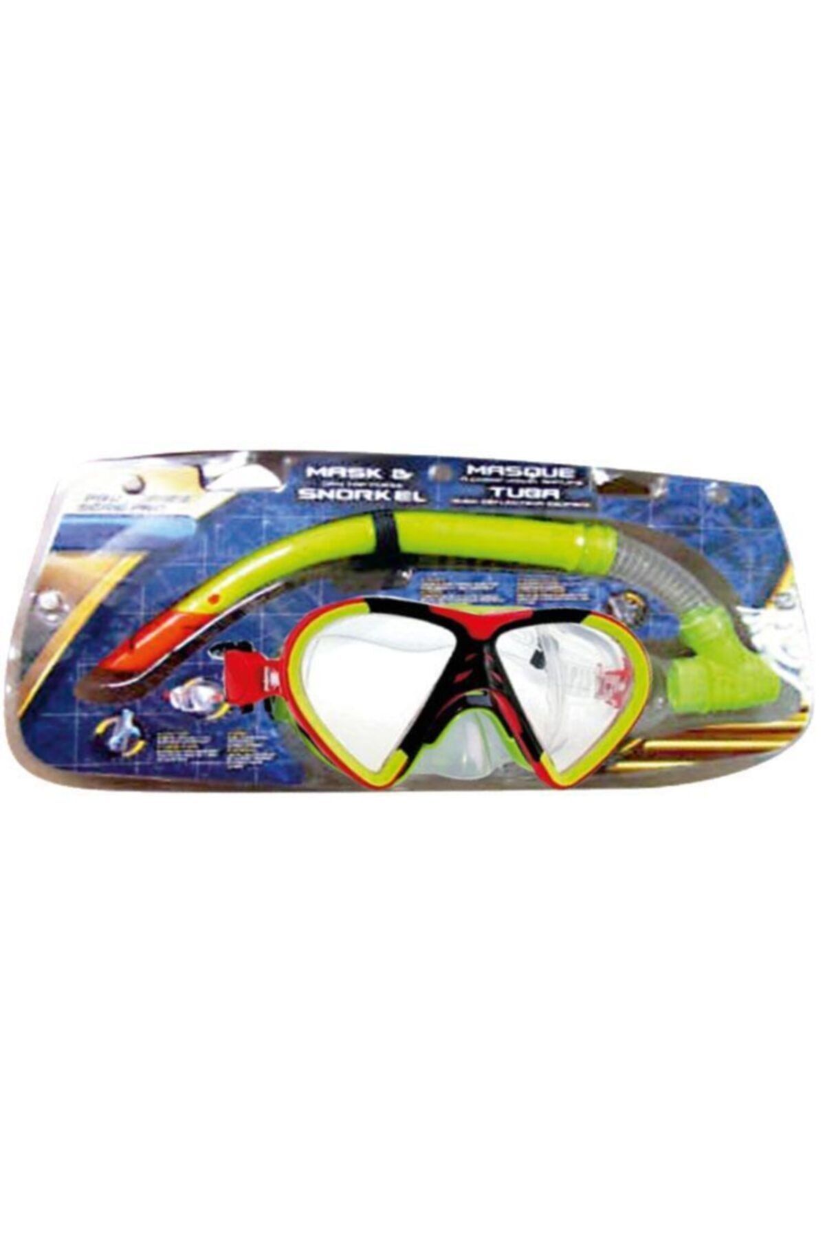 Lisinya Yetişkin Maske Ve Şnorkel Safari Dalış Seti - 2356a/121csb