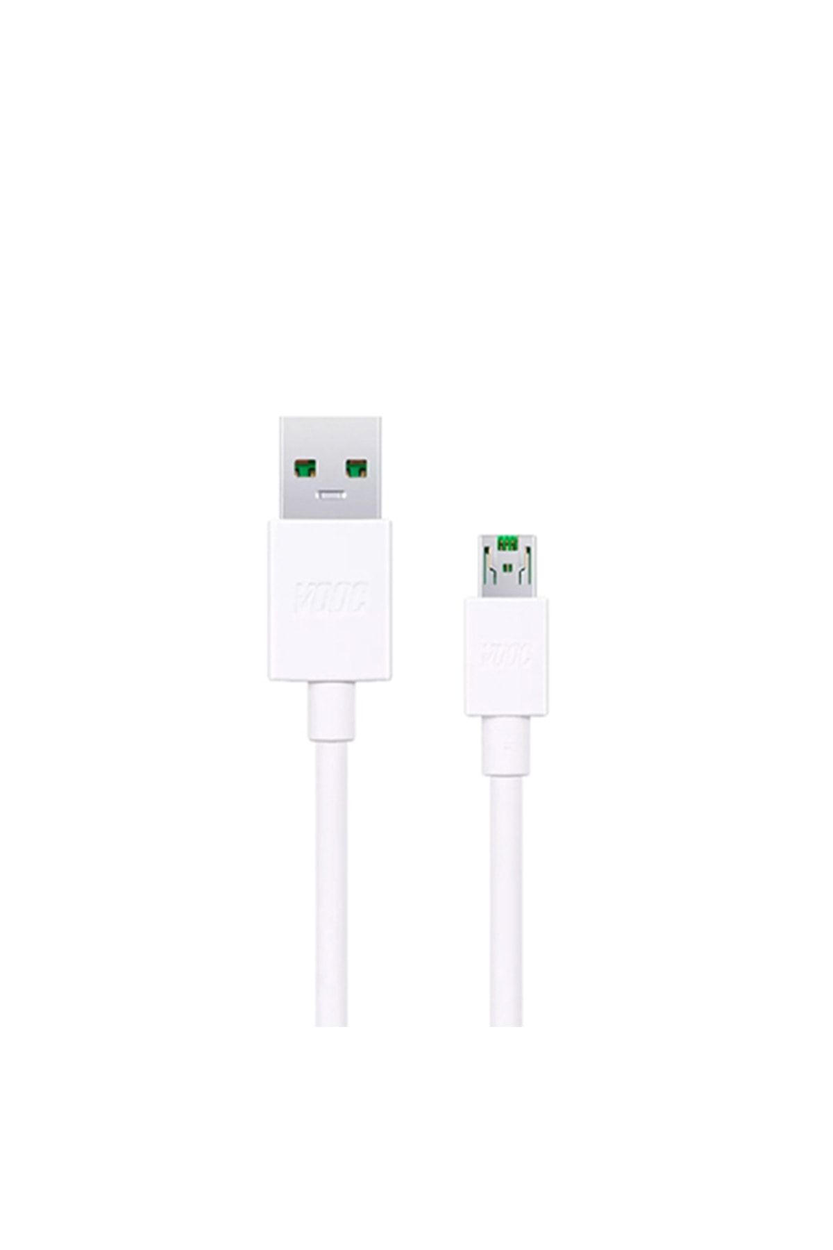 OPPO A5s Micro Usb Hızlı Şarj Kablosu Beyaz