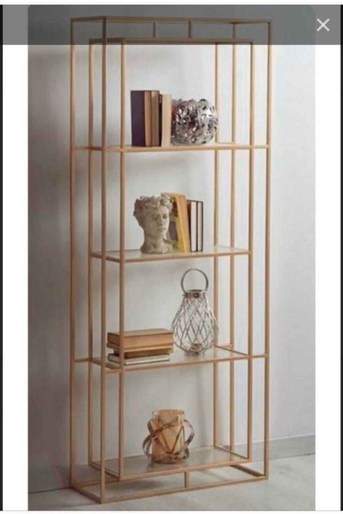 zey designer Gold Kitaplık 32124585478