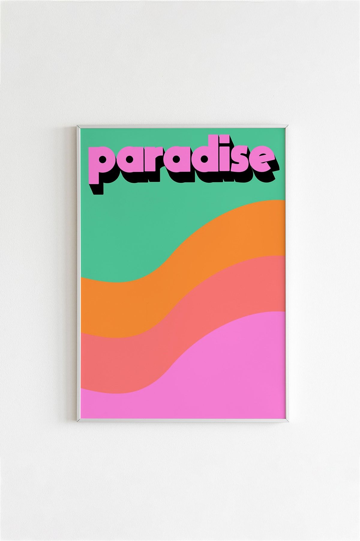 objcos Poster Paradise Tablo