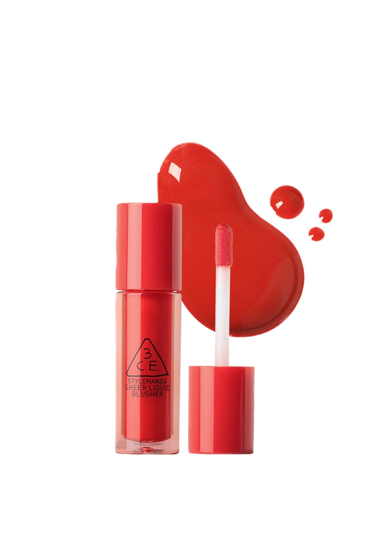 3CE Parlak Ve Islak Görünümlü Uzun Süre Kalıcı Likit Allık Sheer Liquid Blusher #our Way