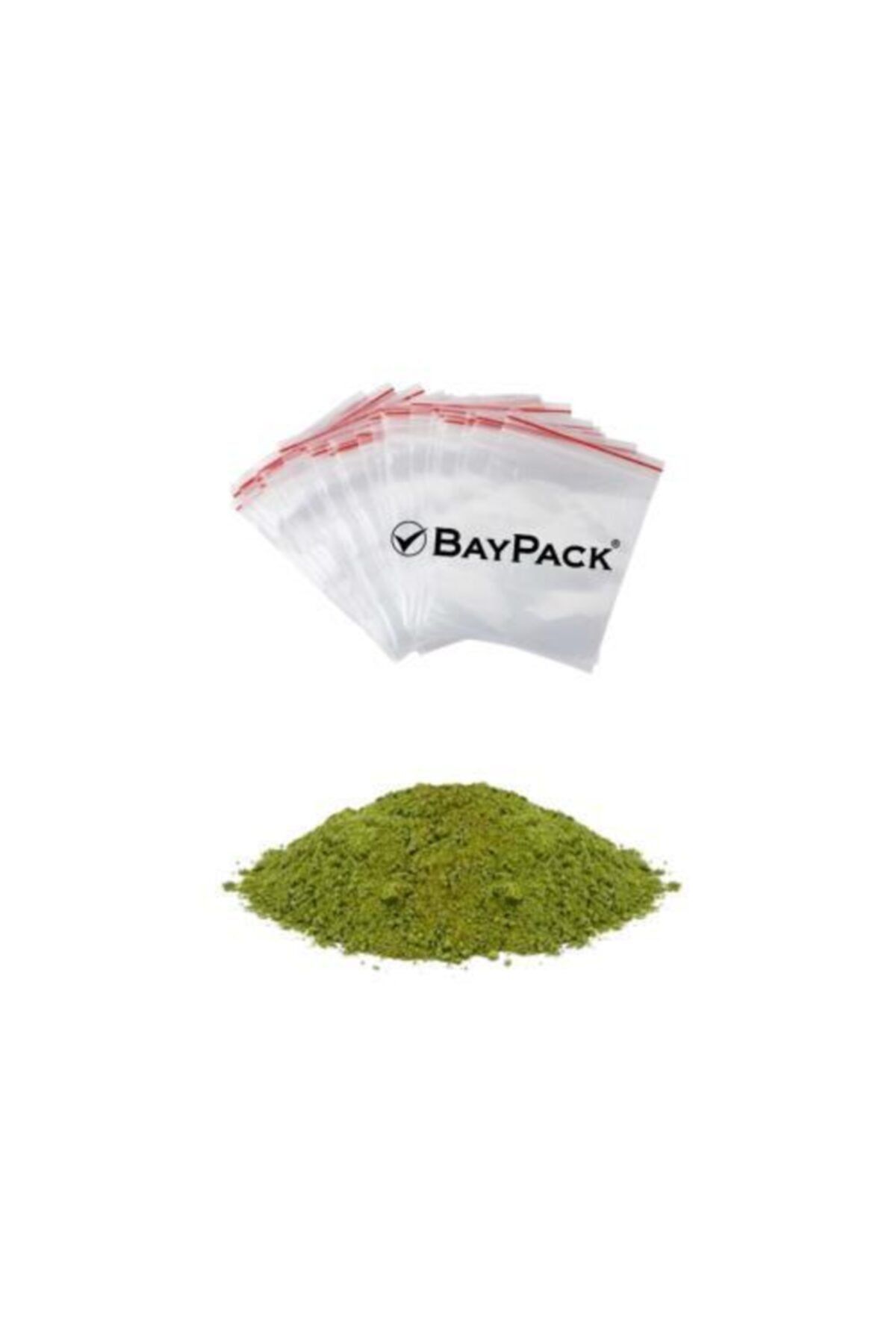 BAYPACK Kilitli Torba 17x23 100'lü + 250 Gr Toz Kına 1 Paket